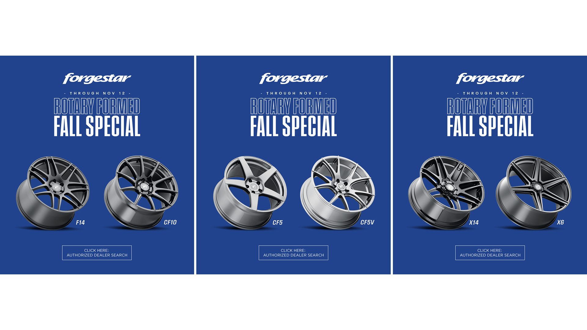foregestar fall promo wheels
